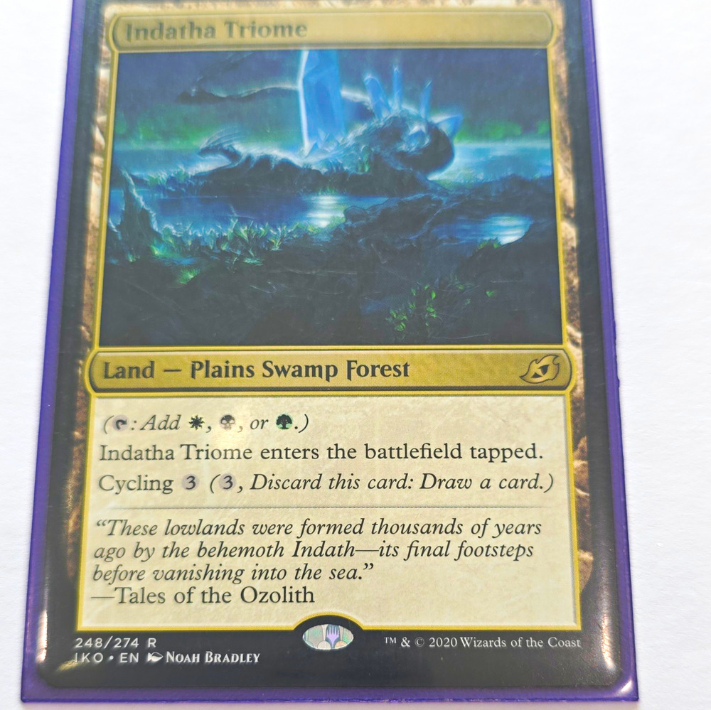 Indatha Triome 248/274 Ikoria Lair of Behemoths MTG Magic Rare Land Non-Foil